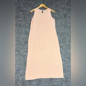 Tommy Bahama Peach Sleeveless Maxi Dress Size Small